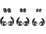 Walker's 25 NRR Replacement Tips & Fins Pack for Silencer 2.0 Rechargeable Shooting Hunting Hearing Protection Earbuds | 3 Pairs of Tips, 3 Pairs of Fins - S/M/L