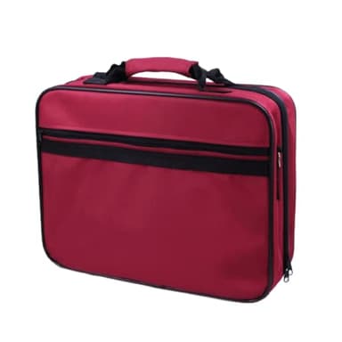 Deseret Book Temple Bag with Removable Shoulder Strap, Gift for Women, Men, Missionary, Elder or Sister (BURGUNDY)