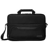 Targus 12-14" Laptop Bag for Business and Travel, Black - Computer Messenger Bag for Men and Women, Durable Water-Resistant Material, Fits 12-14" Laptops and Chromebooks (TBS579GL)