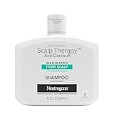 Neutrogena Scalp Therapy Anti-Dandruff Shampoo for Itchy Scalp, 2.5% salicylic acid with Peppermint Fragrance, 12 fl oz