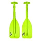 SandShark Premium Telescoping Emergency Boat Paddle-Lightweight Boat Paddles-High Impact Molded Nylon, 22''-42'', Twist Lock, Aluminum Shaft-Boat Oars for Jetski, Boating, Kayak Ore (2 Paddles)