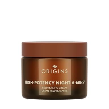 Origins High-Potency Night-A-Mins Resurfacing Face Moisturizer with Jojoba and Squalane | Night Cream, 1.7 Fl Oz