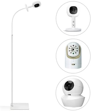 67" Adjustable Height Baby Monitor Floor Stand Compatible with Nanit Pro & Flex Stand,Babysense HDS2/V43,HelloBaby HB65/HB6550/Pro/HB6560/HB66,Infant Optics DXR-8 Pro,Also Cameras with 1/4 Connection