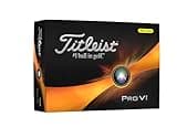 Titleist Pro V1 Golf Balls, Yellow, One Dozen