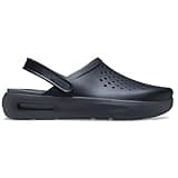 Crocs Unisex-Adult Inmotion Clogs, LiteRide Comfort, Slip On Shoes for Women and Men, Black, 11 Women/9 Men