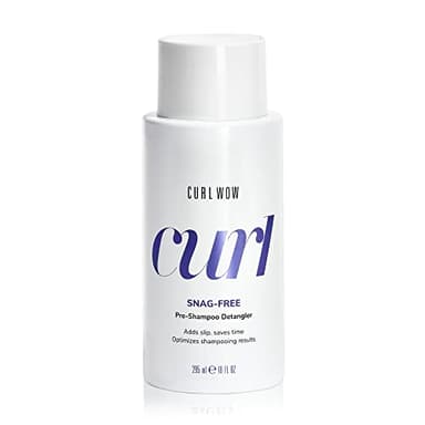COLOR WOW Curl Wow Snag-Free Pre-Shampoo Detangler – Adds slip to curls before you shampoo for tangle-free washing and a deeper, fresher clean | Reduce Breakage