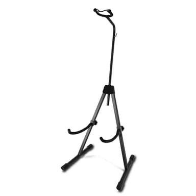 EASTROCK Double Bass Stand - Sturdy and Portable for Upright Bass, Violin, Cello, Fiddle, and Contrabass - Versatile Adjustable Folding Stand (Black)