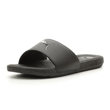 PUMA Women's Cool Cat 2.0 Slide Sandal, SPORT-Puma Black-Puma Black, 8