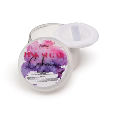 JerrBear’s Pink Sugar Cashmere Dusting Powder, Talc Free Body Formula for Women, Soft Scented Skin Care, Gentle Powder for Daily Freshness, (4oz Jar)