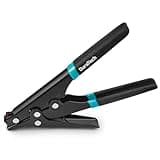 DURATECH 8-inch Zip Tie Tool, Ergonomic Cable Tie Gun for Fastening and Cutting Plastic or Nylon, Tensioning and Cutting Tool for Cable Management