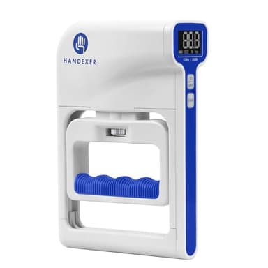 Handexer Grip Strength Tester 265lb/120kg, Digital Hand Dynamometer FDA Registered with Backlit LCD for Grip Strength Testing and Training