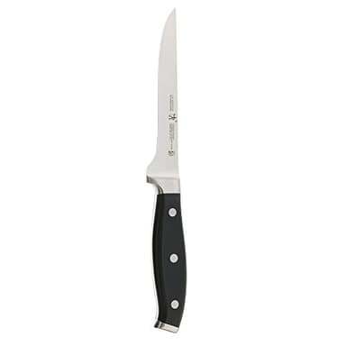 HENCKELS Forged Premio 5.5-inch Boning Knife, Black/Stainless Steel