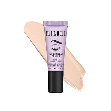 Milani Eyeshadow Primer - Clear Lightweight Eye Makeup Base for Crease-Proof Longwear - Preps Lids for Vibrant Color on All Skin Types - 1 Pack