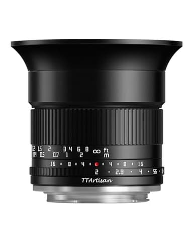 TTARTISAN 10mm F2 APS-C 105° Ultra-Wide Angle, Manual Focus for MFT M4/3 Mount, Applicable Camera E-M10 III E-M10 II Pen-F E-PL9 E-PL8 E-PL7 E-M5