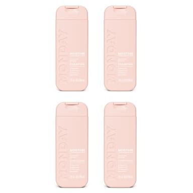 MONDAY Haircare MOISTURE Shampoo + Conditioner with Hyaluronic Acid & Shea Butter for Dry & Dull Hair 90 mL (Dual Set)