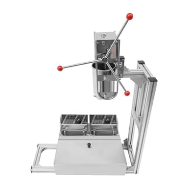 3L Churros Machine Shelf – Heavy Duty Stainless Steel Stand for Commercial Churro Makers and Filling Machines, Ideal for Bakeries and Food Service