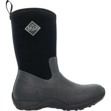 MUCK Women's Arctic Weekend Mid Boot, Black, Size 8(M)