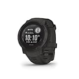 Garmin Instinct 2 Solar, GPS Outdoor Watch, Solar Charging Capabilities, Multi-GNSS Support, Tracbak Routing, Graphite