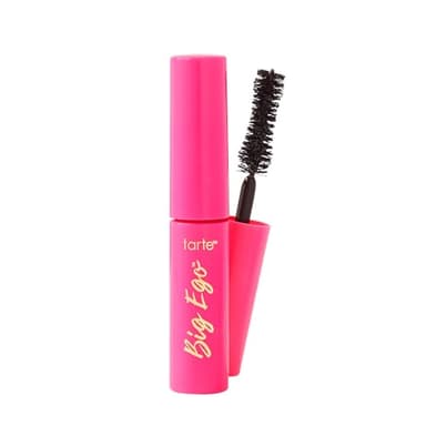 tarte big ego mascara – Ultra-Black, Long-Wear Vegan Mascara for Full Sizeer, Longer, Volumized Lashes, Cruelty-Free, travel size, black