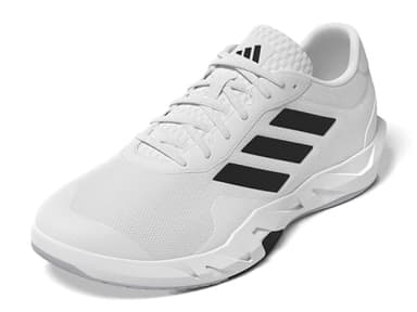 Adidas Men's Amplimove Trainer, White/Black/Grey, 7