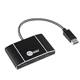 SIIG Triple 4K DisplayPort 1.4 to 3 DisplayPort MST Hub Splitter -1 in 3 Out,DP Daisy Chain Monitor Adapter, NOT for MacOS (CE-DP0P11-S1)