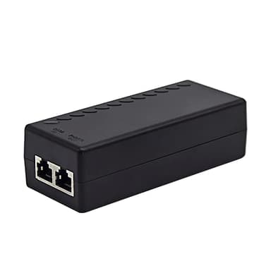 Gigabit PoE+ Injector Adapter - 30W 48V Power Over Ethernet Plus - 10/100/1000Mbps, IEEE 802.3af/at Compliant - Up to 100 M (328 ft) Range, by ThePoEstore