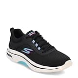 Skechers Women's Go Walk Arch Fit 2.0 Balin Sneaker, Black/Multi, 8