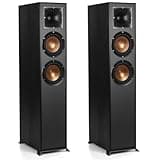 Klipsch Reference R-620F Floorstanding Speaker, Black Textured Wood Grain Vinyl, Pair
