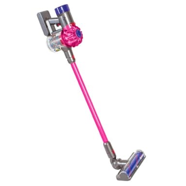 Casdon Dyson Cordless Vacuum Pink | Interactive & Officially Licensed Toy Dyson Vacuum For Children Aged 3+ | Realistic Role-Play Fun!