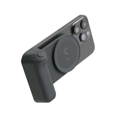 ShiftCam SnapGrip Pro – Phone Camera Grip & Magnetic Power Bank with Qi2 Wireless Charging, Wireless Shutter Button, and Magnetic Mount for All Phones, Tabletop Dock – Midnight