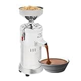 Treliamd Peanut Butter Maker Machine, Electric Grain Grinder Nut Butter Machine, Commercial Peanut Sesame Grinding Machine for Groundnut, Almond, Cashew Nut and Sesame, 33lb/h 1100W