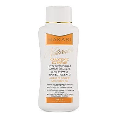 MAKARI Carotonic Extreme Body Lotion (17.6 oz) | Fights Excess Oil Production | Helps Fade Body Scars and Marks | Skin Brightening Formula | Helps Resist Aging and Promotes Healthy Radiance
