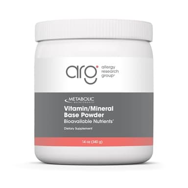 Metabolic Maintenance Vitamin Mineral Base Powder - Iron Free Multivitamin with Active B Vitamins + Chelated Minerals (312 Grams, 60 Servings)