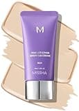 MISSHA M PERFECT COVER SERUM BB CREAM No.21 Light Beige -Light with Cool Undertone, Skin Care Foundation Makeup, Tinted Moisturizer, Superfood Complex, Buildable Coverage, Glass Skin, 1.18 Fl oz