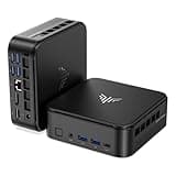 KAMRUI Mini PC with AMD Ryzen 7 PRO 5875U, 16GB DDR4 512GB M.2 SSD Mini Computer, Mini Gaming PC with USB Type-C, Desktop Computer Supports Triple 4K Display, WiFi 6, BT 5.2