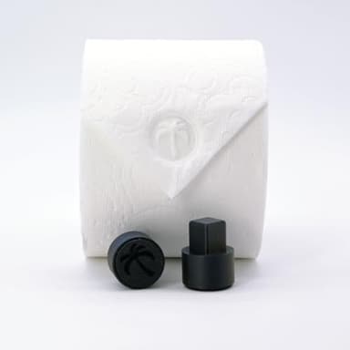 Toilet Paper Stamp Palm Tree - Create Beautifully Folded Toilet Paper for Guests, Vacation Rentals, Home Staging, House Keeping. Reusable Bathroom Decor
