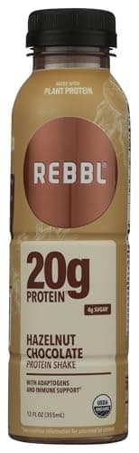 REBBL Organic Hazelnut Chocolate Protein, 12 FZ