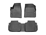 WeatherTech Custom Fit FloorLiners for Cadillac XT5-1st & 2nd Row (44955-1-2), Black