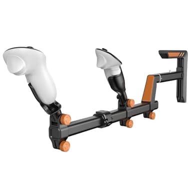 VR Gun Stock for Meta Quest 3 & Quest 2 | Quick-Swap Mounts for Left & Right Handed Players | Fully Adjustable FPS Gaming Rifle Accessory with Sling for Ultimate Stability