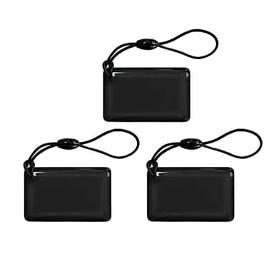 Hornbill Smart IC Cards for Door Locks, Compatible with TTLock & Nextlock, Reprogrammable RFID Key Cards for Keyless Entry, 3-Pack, Black