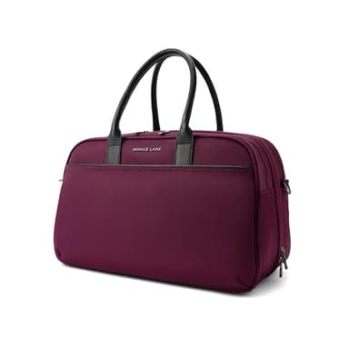 Nomad Lane Carry-On Luggage Duffel Bag, Durable & Lightweight Suitcase. Bento Bag, Personal Item Weekender Travel Bag for Men & Women, Venetian Violet