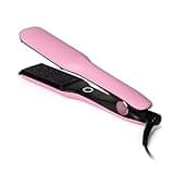 ghd Max Styler ― 2" Flat Iron Hair Straightener | Limited Edition in Fondant Pink | Professional Wide Ceramic Plates Hair Styling Tool for Long, Thick, and Curly Hair