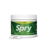 Spry Fresh Natural Xylitol Chewing Gum Dental Defense System Aspartame-Free Sugar Free Gum (Spearmint, 100 Count - Pack of 1)