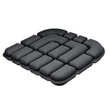 MTGKY Travel Inflatabl Seat Cushion,Inflatable Pressure Relief Cushion,Air Seat Cushion Suitable for Remote Work,Office Chairs,Wheelchairs,Cars and Home Living (Black)