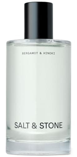 Salt & Stone Body Mist | Bergamot & Hinoki | Skincare Infused Hair & Body Spray for Women and Men | Hydrating Fragrance with Glycerin and Red Algae | Vegan, Cruelty Free, 3.4 fl oz