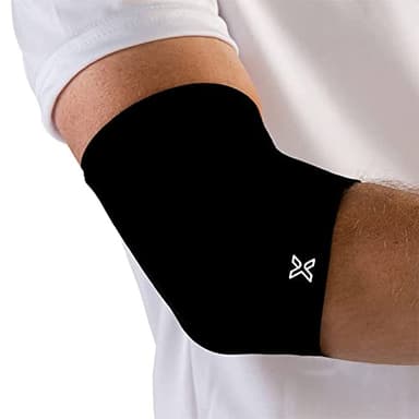 Body Helix Elbow Sleeve for Pain - Golfers/Tennis Elbow, Arthritis, Joint Pain - Medical Grade Elbow Compression Sleeve for Men and Women (Black, Medium)