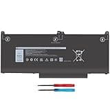 7400 E7400 MXV9V Battery for Dell Latitude 5300 5310 7300 E5300 E7300, Latitude 5300/5310 2-in-1, Inspiron 7300/7306 2-in-1 Black Series P96G P97G P99G P100G 5VC2M 829MX 0829MX 60Wh 4-Cell Laptop