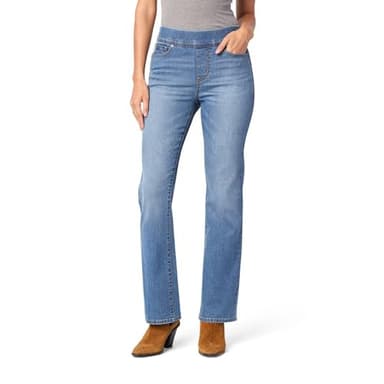 Levi Strauss Signature Gold Women's Totally Shaping Pull-On Bootcut Jeans High-Rise Stretch Denim (Also Available in Plus Size), Sea Ranch 5d, 8 Regular