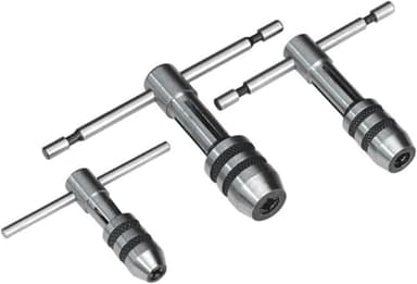 PRAZTECH® ATW-0053 Adjustable T-Handle Tap Wrench Set – 3 Piece M1-M4 / M4-M8 / M6-M12