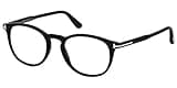 Tom Ford FT5401-0001-51 Black Eyeglasses, Shiny Black, 51-20-145